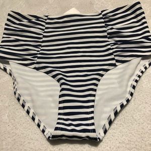 High waisted swim bottom